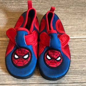 spiderman swim shoes